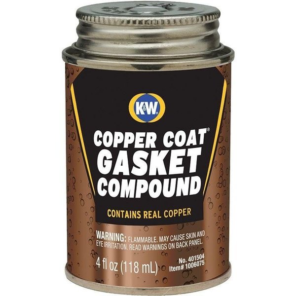 K&W Copper Coat Gasket Compound, 4 Fl Oz 401504